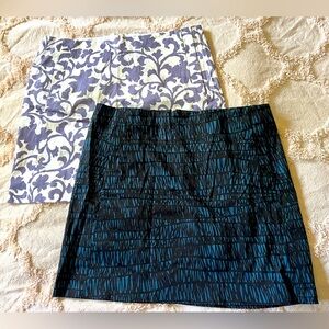 Set of two J. Crew mini skirts